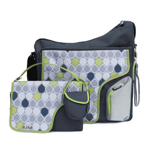 JJ Cole System 180 Bag - Navy Drops - MSND