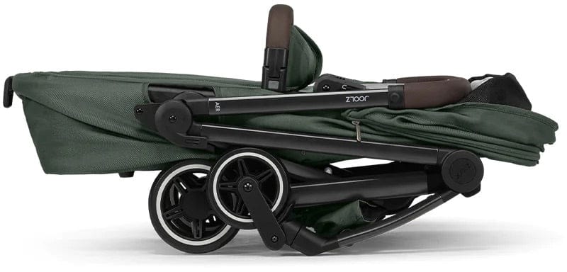 Joolz Aer+ Lightweight Compact Stroller + Bassinet Bundle - Forest Green - 440100-440110
