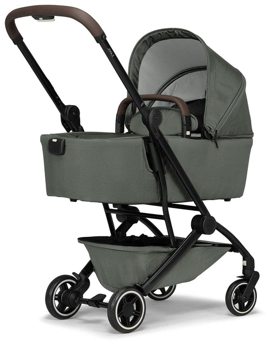 Joolz Aer+ Lightweight Compact Stroller + Bassinet Bundle - Mighty Green - 310114-310396