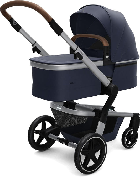 Joolz Hub+ Stroller & Bassinet Bundle - Classic Blue - 430200-430201