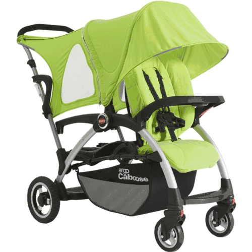 Joovy Ergo Caboose Deluxe Fleece Package in Appletree - 962