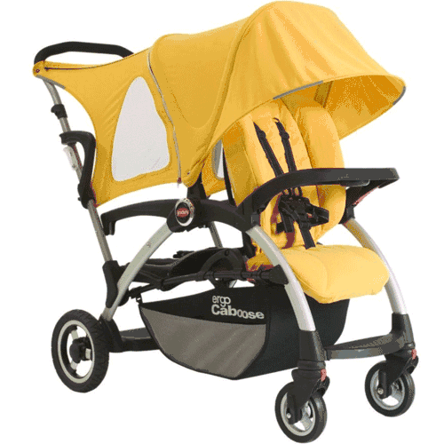 Joovy Ergo Caboose Deluxe Fleece Package in Lemontree - 964
