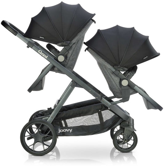 Joovy Qool Second Seat - Grey Melange - 9079-J
