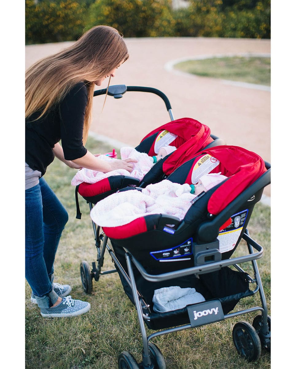 Joovy TwinRoo+ Infant Car Seat Frame Stroller - 00848-J