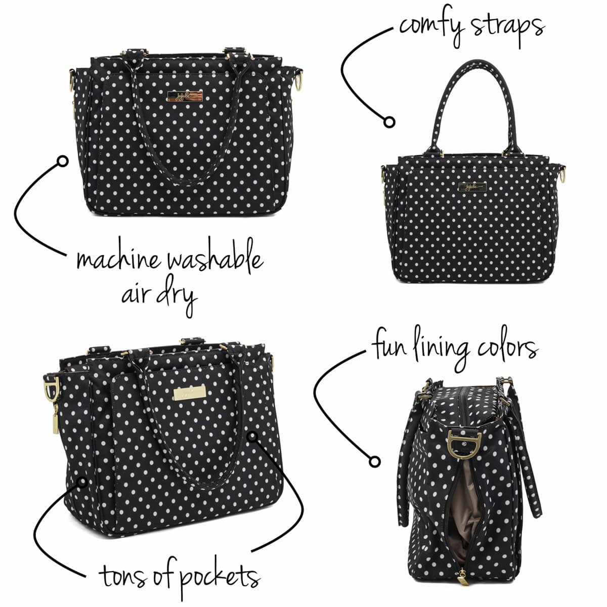 Ju-Ju-Be Be Classy Tote Diaper Bag - The Duchess - 15FB01L-TDU