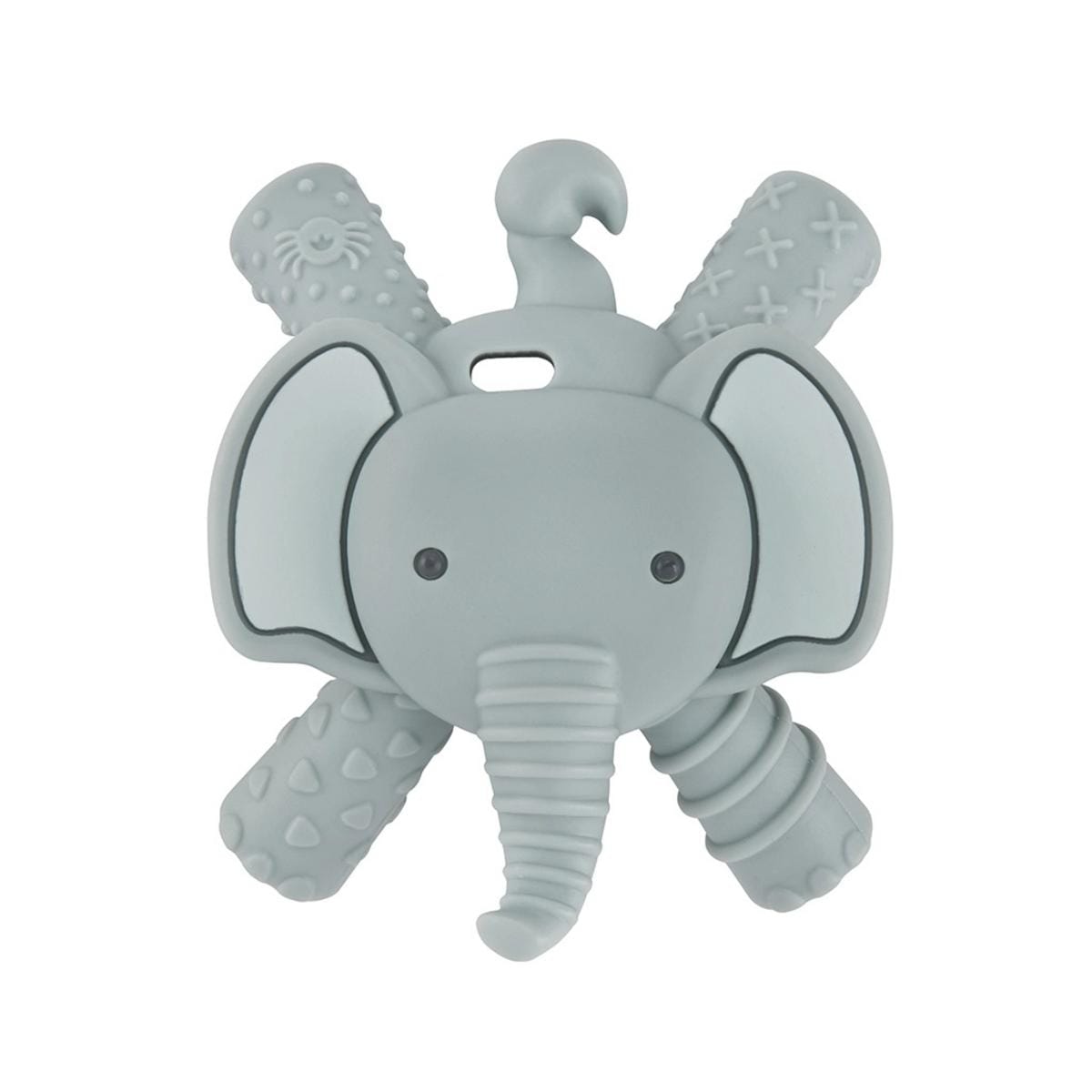 Itzy Ritzy Ritzy Teether Silicone Molar Teether - Elephant - RZT8469