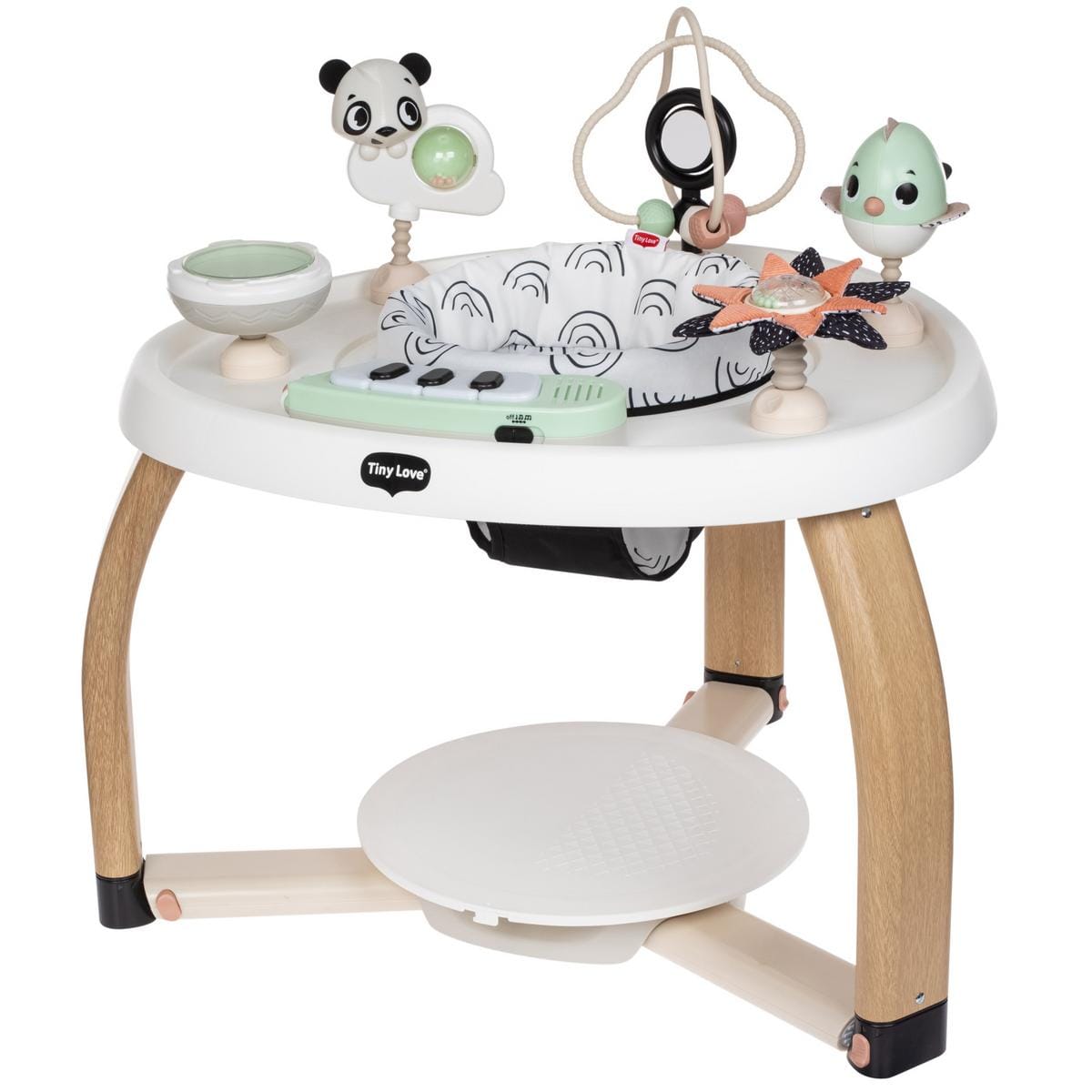 Tiny Love 5-in-1 Stationary Activity Center - Black & White - WA111HBF