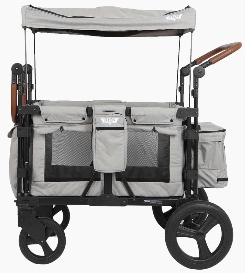 Keenz OPEN BOX XC+ Luxury Comfort (4 Seater) Stroller Wagon - Smoke - KEENZ-XC-PLUS-SMOKE-ob