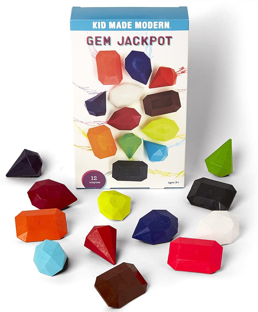 Kid Made Modern Gem Jackpot Crayons (Set of 12) - K019