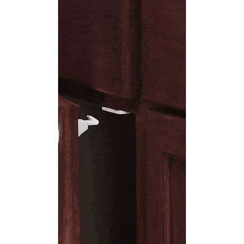 KidCo Adhesive Mount Magnet Cabinet Lock 4 Pack (Locks Only) - S3364