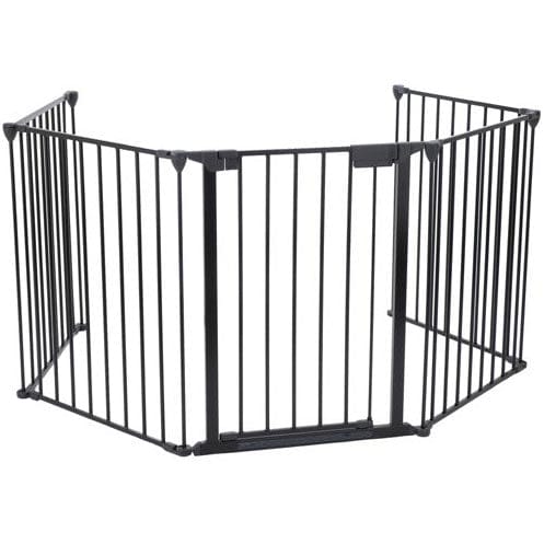 Kidco Hearth Gate 5 section set for hearths to 6' x 2' G70