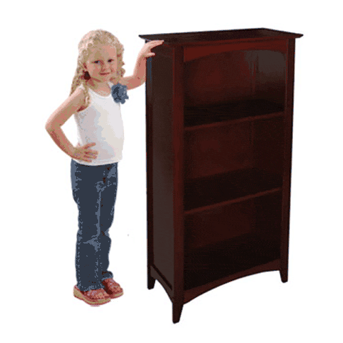 KidKraft Avalon Tall Bookshelf in Cherry - 14031