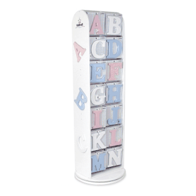 KidKraft Multi Color Letters with Display Stand - 99700