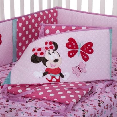 KidsLine Disney Minnie Mouse Crib Bumper - D105ARB