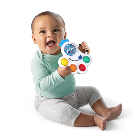 Kids2 Baby Einstein Opus's Shape Pops Sensory Rattle & Teether - 12684-000-000-06