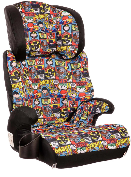 KidsEmbrace High Back Booster Car Seat - Justice League Chibi - 4601JLC
