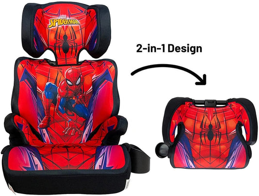 KidsEmbrace High Back Booster Car Seat - Marvel Spider-Man Suit - 4601SPS