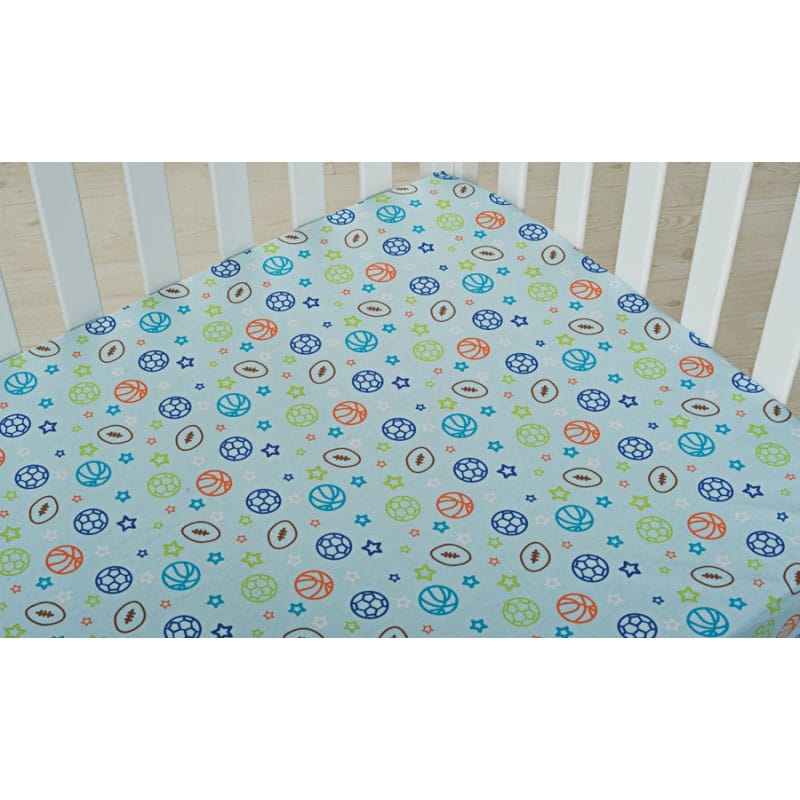 KidsLine Dino Sports Fitted Sheet - 9204FS
