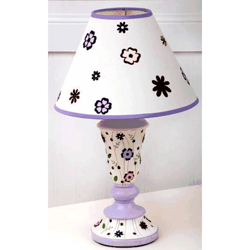 KidsLine Mulberry Lamp Base and Shade