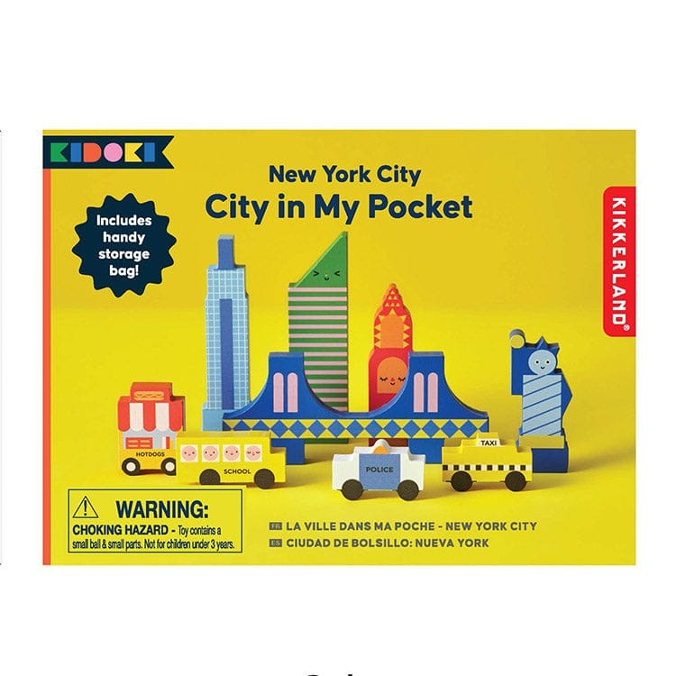 Kikkerland Design Inc Kidoki NYC City in My Pocket