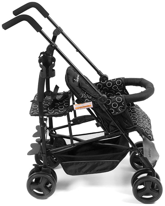Kinderwagon Jump Sibling Stroller - Black - 514-JUMP-BLACK