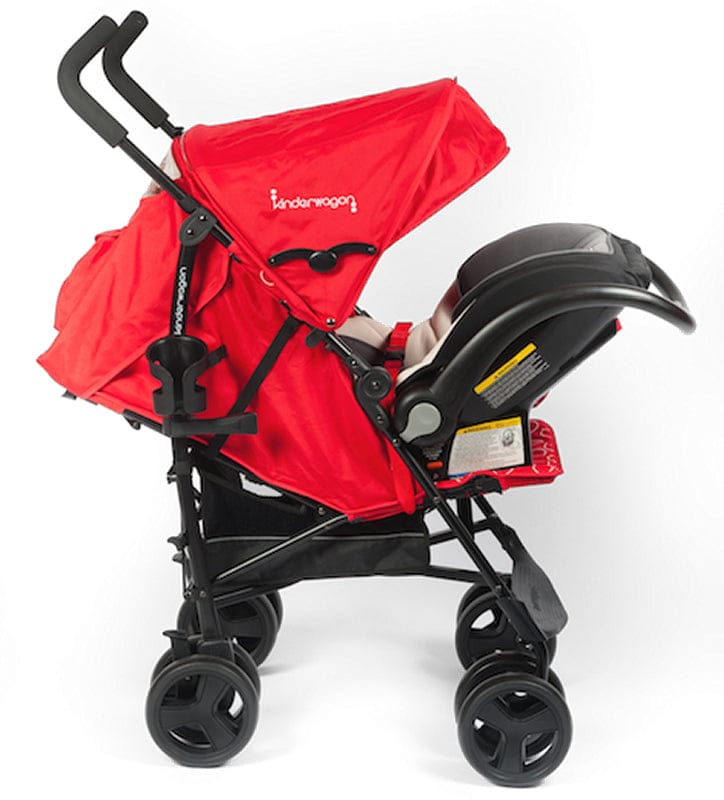 Kinderwagon Skip Umbrella Stroller - Red - 214-SKIP-RED