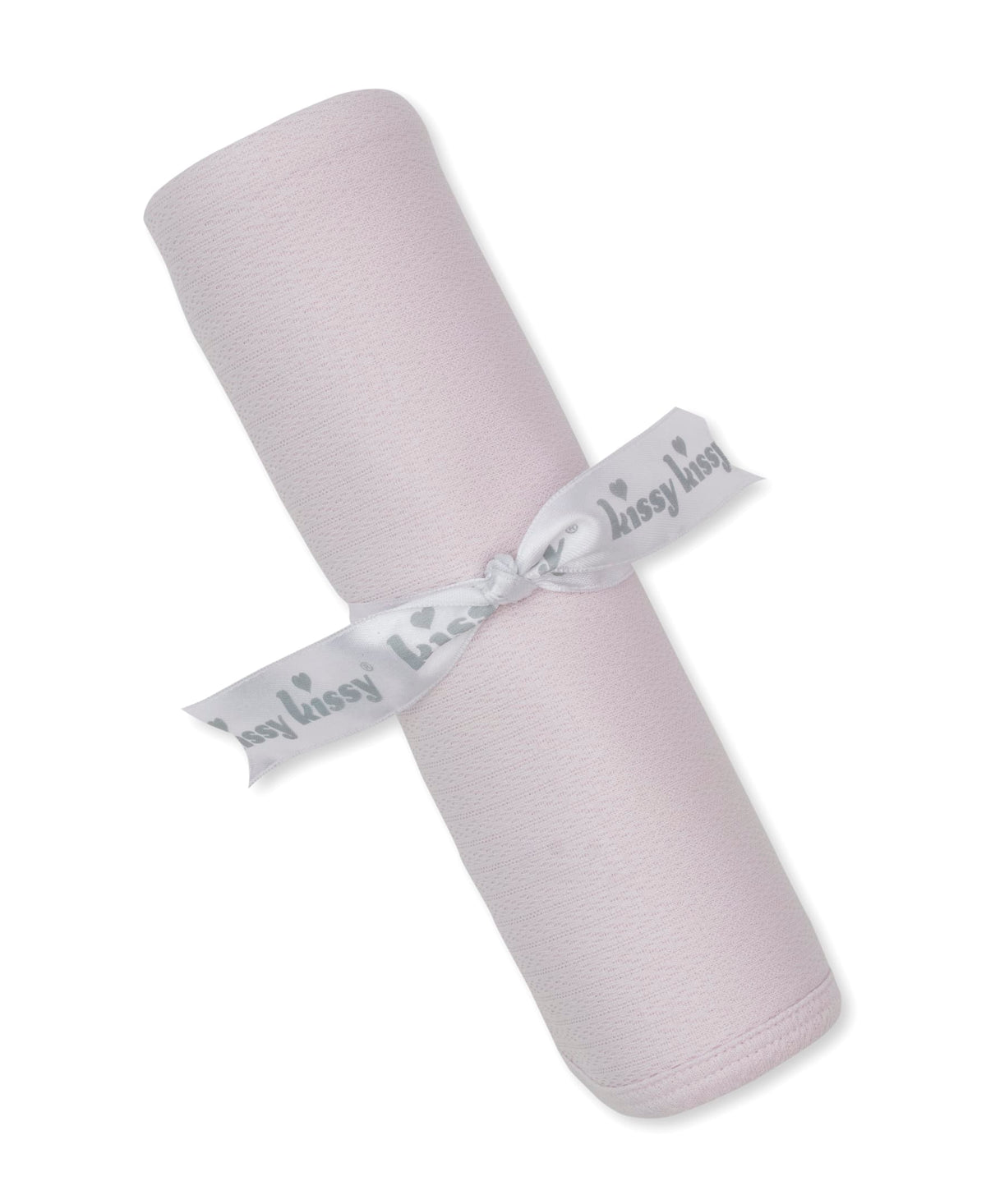 Kissy Kissy Pointelle Blanket - Pink, One Size - Image 2