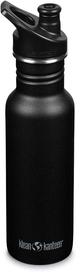 Klean Kanteen 18oz Classic Narrow Sports Cap, 532 ml, Brushed Stainless Klean Kanteen 18oz Classic Narrow Sports Cap, 532 ml, Brushed Stainless