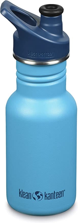 Klean Kanteen Kid Classic Sport Bottle, 12 oz - Hawaiian Ocean - 1008859