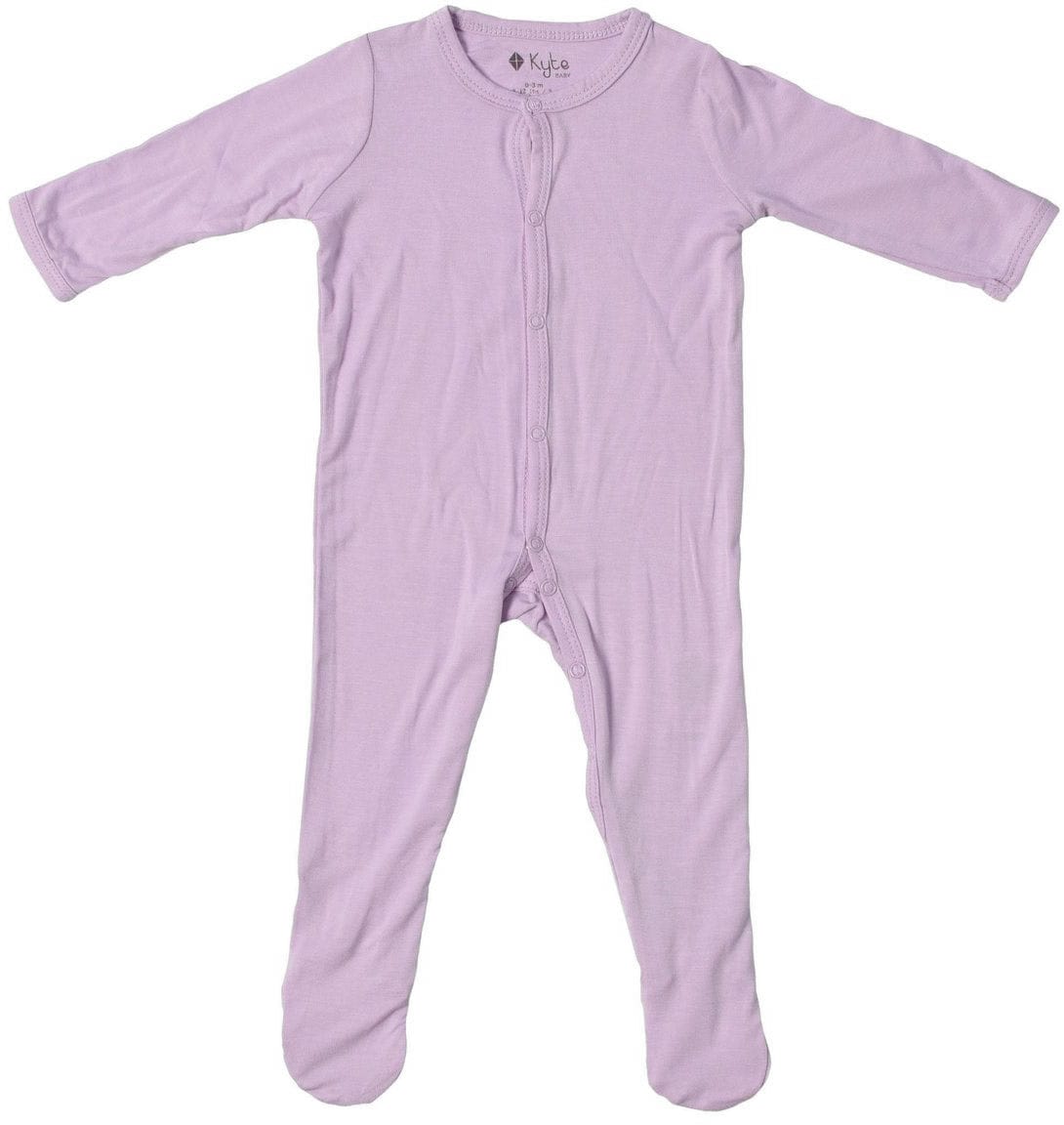 Kyte Baby Footie - Mauve (Newborn) - 1408MV-NB