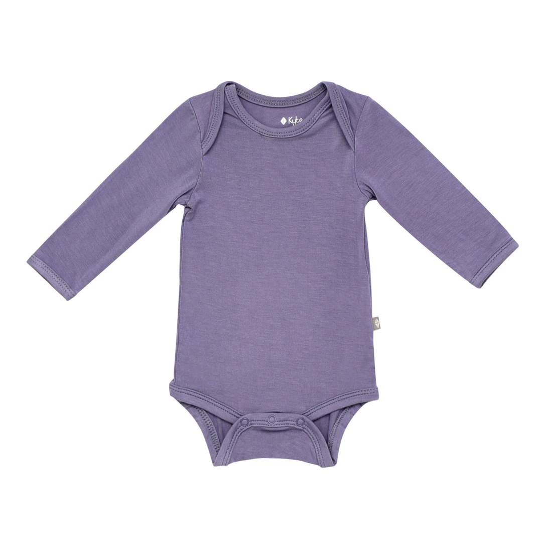 Kyte Baby Long Sleeve Bodysuit - Orchid (0-3 months) - 1412OR1