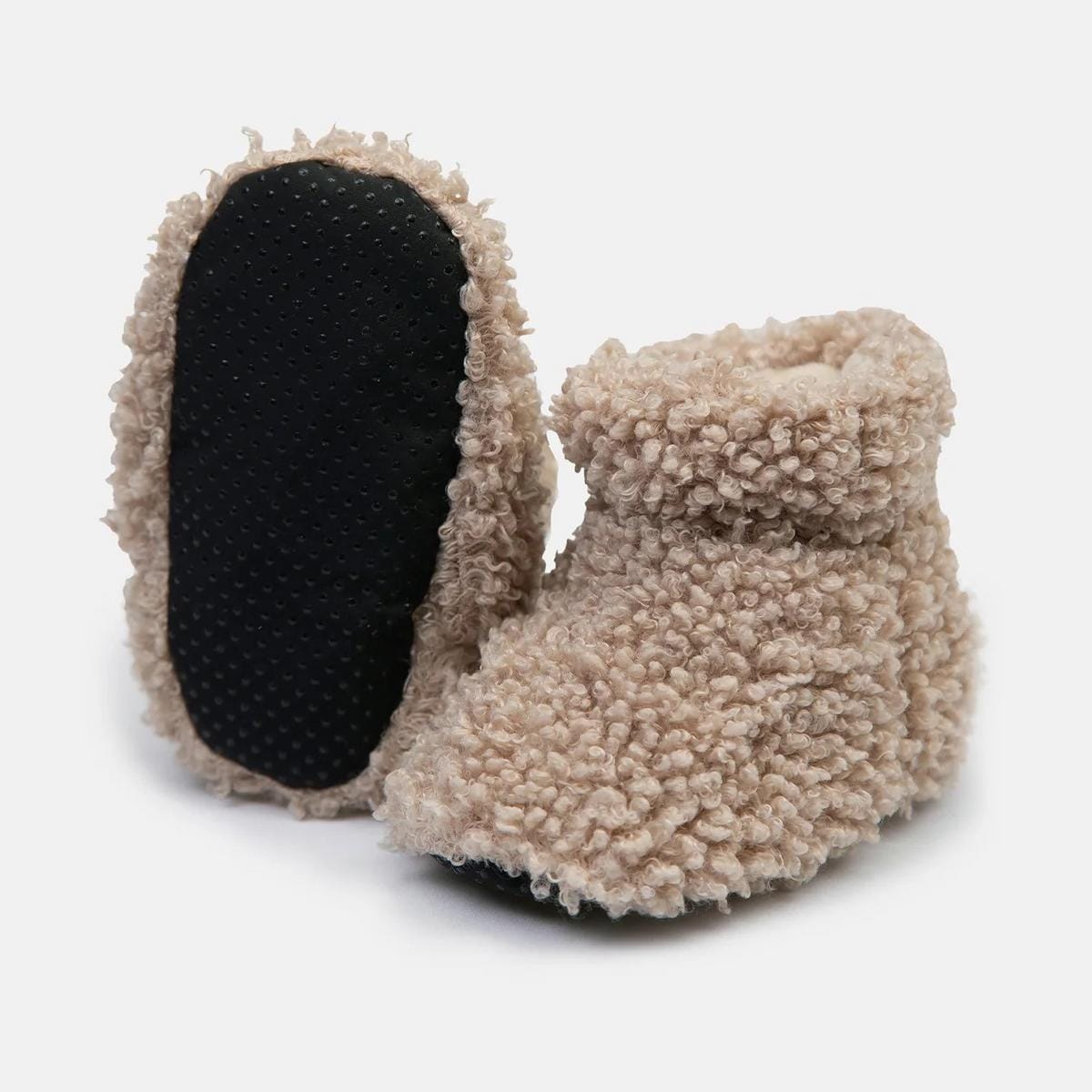 7 A.M. Enfant Baby Booties - Teddy, 0-6M - BT90-B1-TEDO