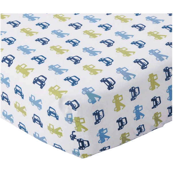 Lambs & Ivy Little Traveler Crib Sheet - 537006B