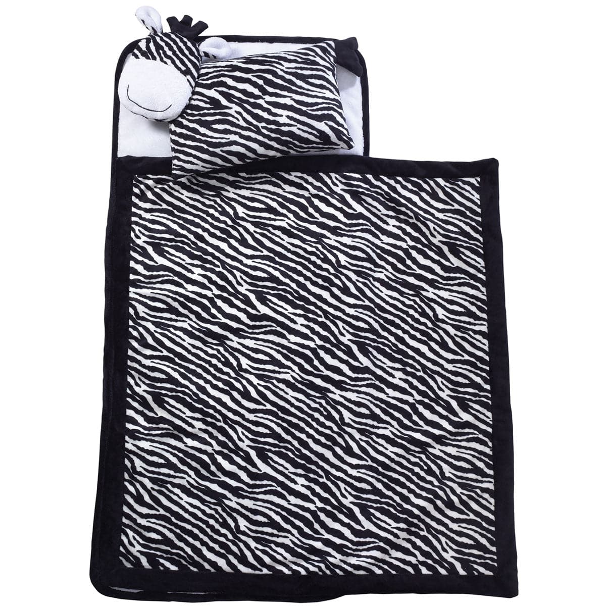 Lambs & Ivy Luxury Nap Mat - Zebra - 958ZE