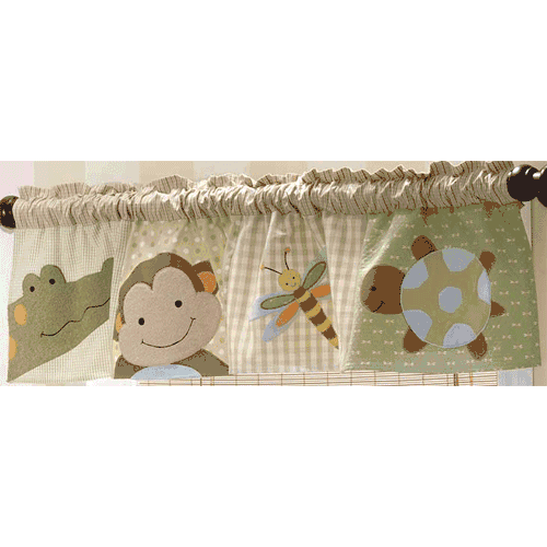 Lambs & Ivy Papagayo Window Valance - 12029