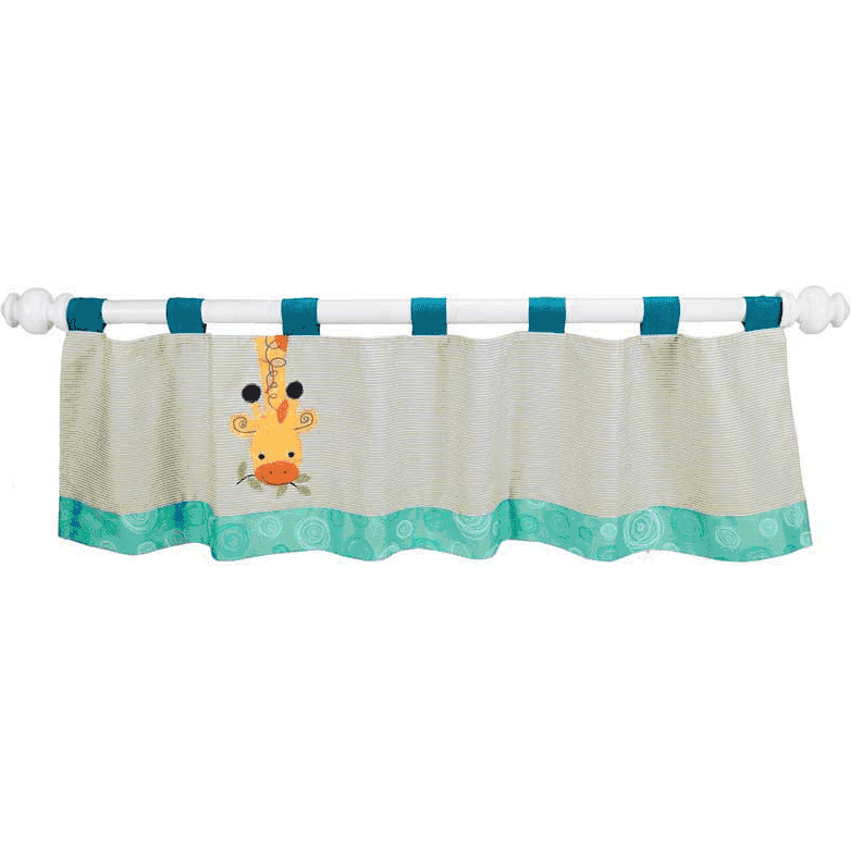 Lambs & Ivy Yoo-Hoo Window Valance