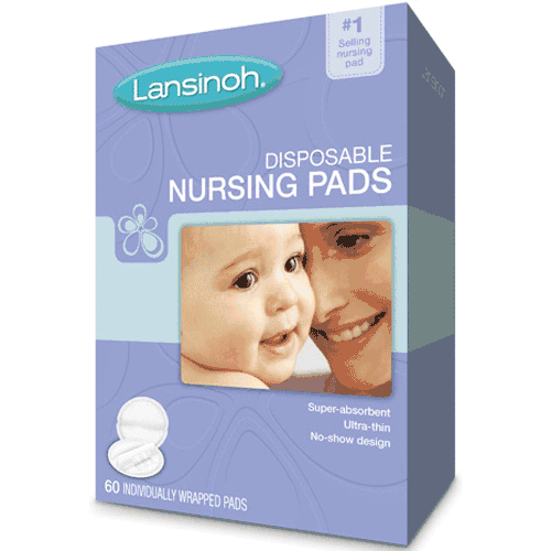 Lansinoh Disposable Nursing Pads - 60 Count Box - 20265