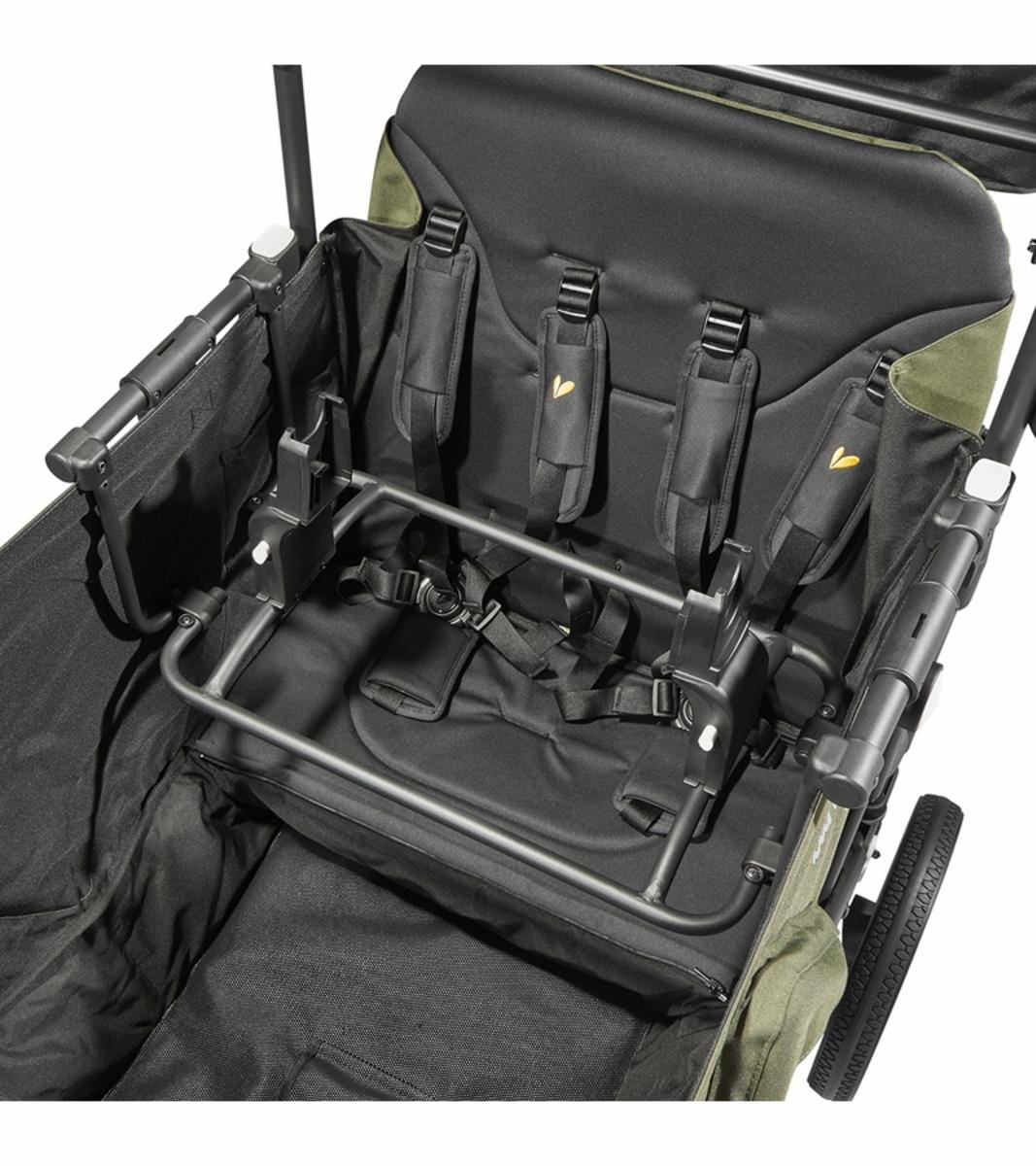 Larktale Caravan Quad Car Seat Adapter - Maxi Cosi / Nuna / Clek / Britax - LK59410