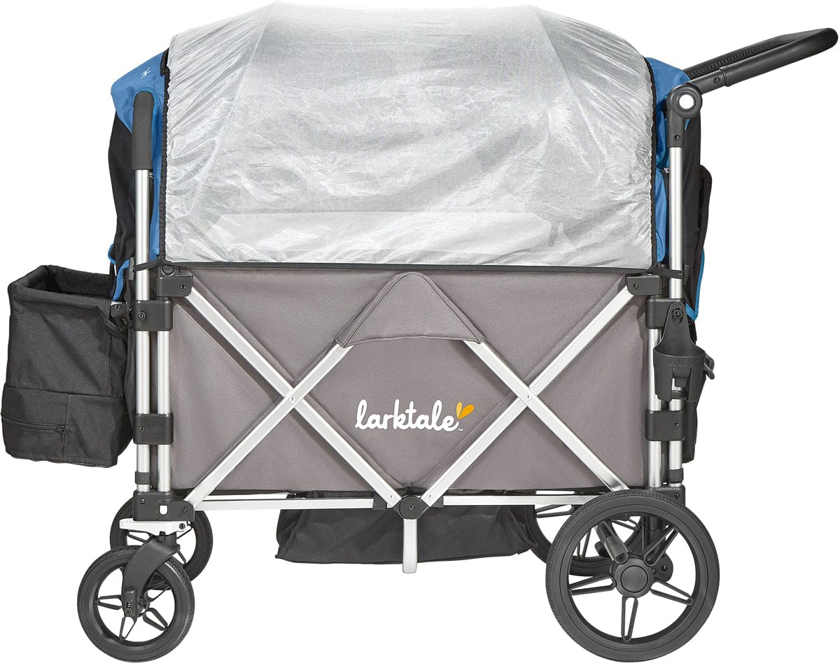Larktale Caravan Stroller Wagon Canopy Set of 2 - Freshwater Blue - LK50501