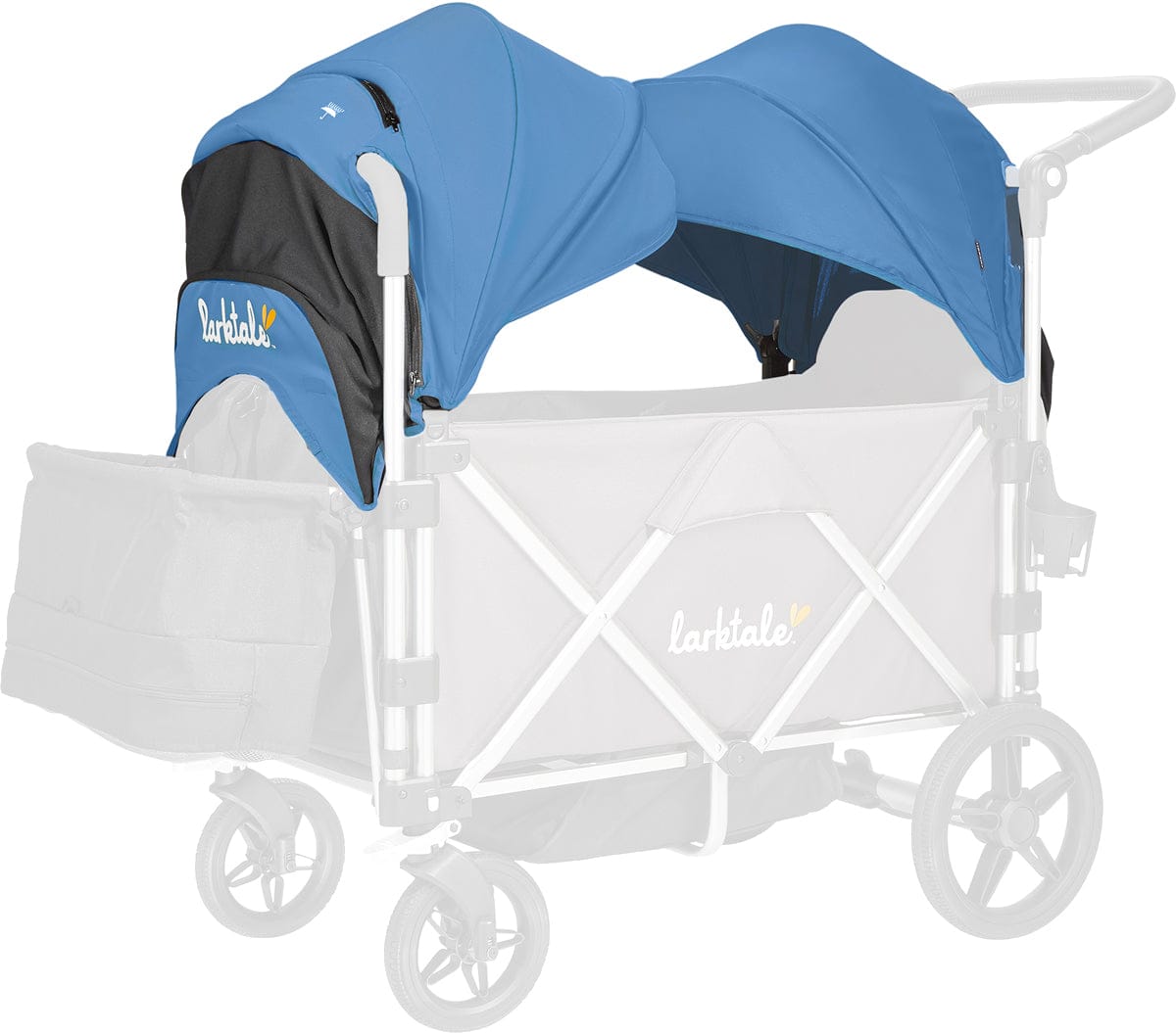 Larktale Sun Canopy Set for Caravan Stroller/wagon