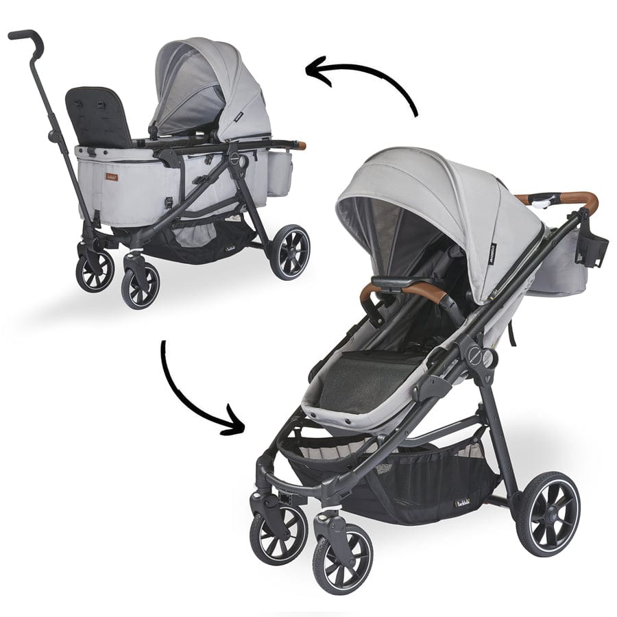 Larktale Crossover V2 (2 Seater) Convertible Stroller Wagon