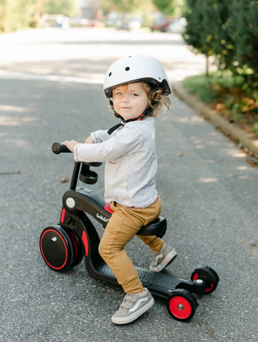 Larktale Scoobi 5-in-1 Convertible Scooter - Barossa Red - LK60003