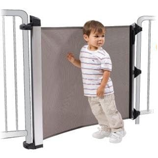 Lascal KiddyGuard Avant Child Safety Gate In Black Mesh - 5-12501