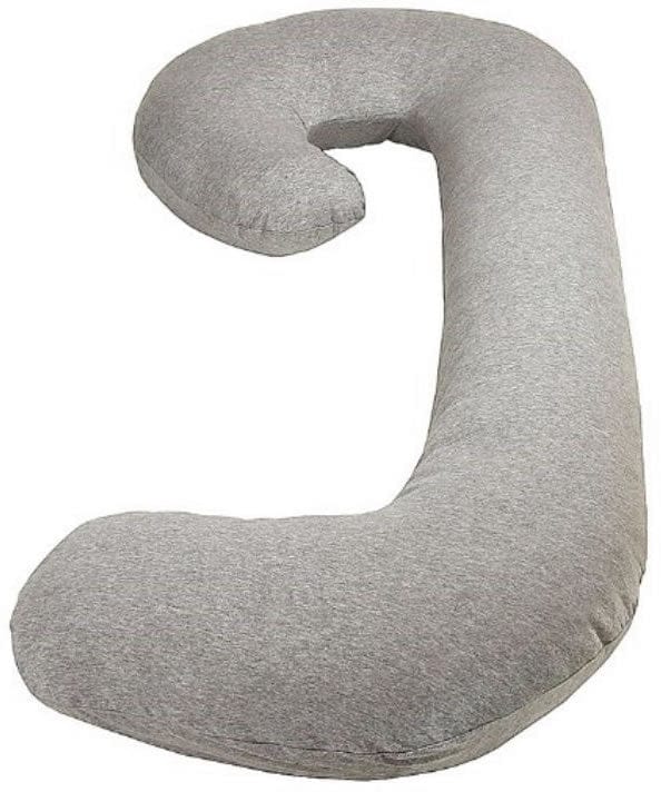 Leachco Snoogle Chic with Zippered Removable Cover - Gray - 980Z-JGY