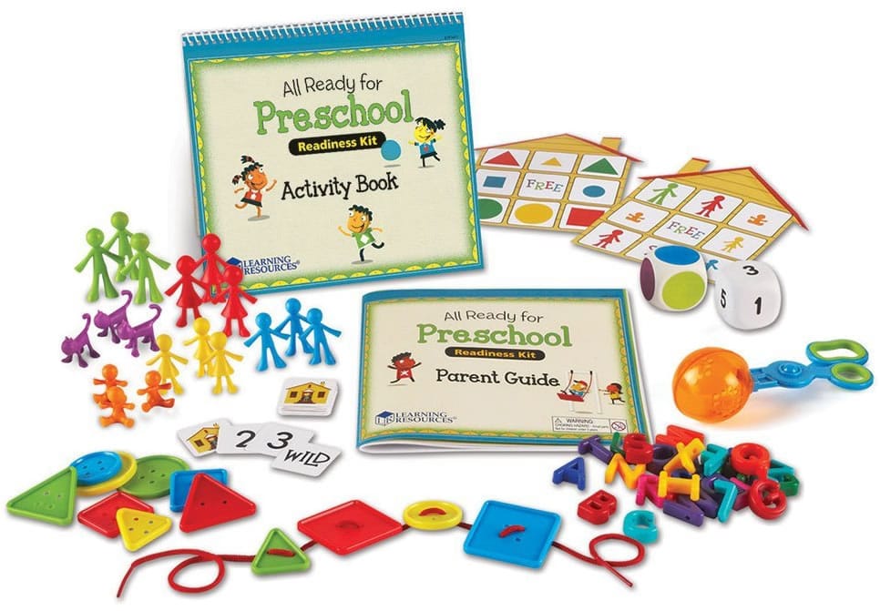 Learning Resources All Ready for Preschool Readiness Kit - LER3477