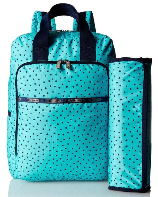 LeSportsac Utility Baby Backpack Diaper Bag - Baby Skies