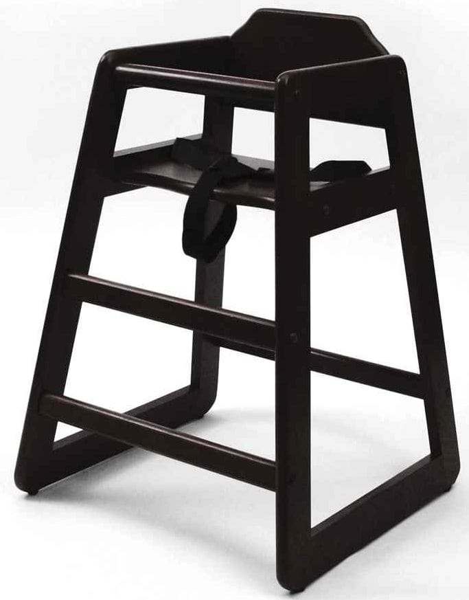 Lipper International 516E High Chair in Espresso - 516E