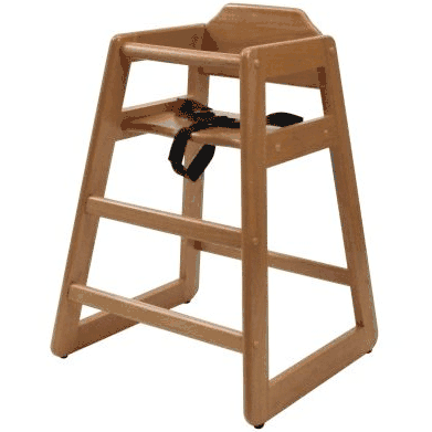 Lipper International 516P High Chair in Pecan - 516P