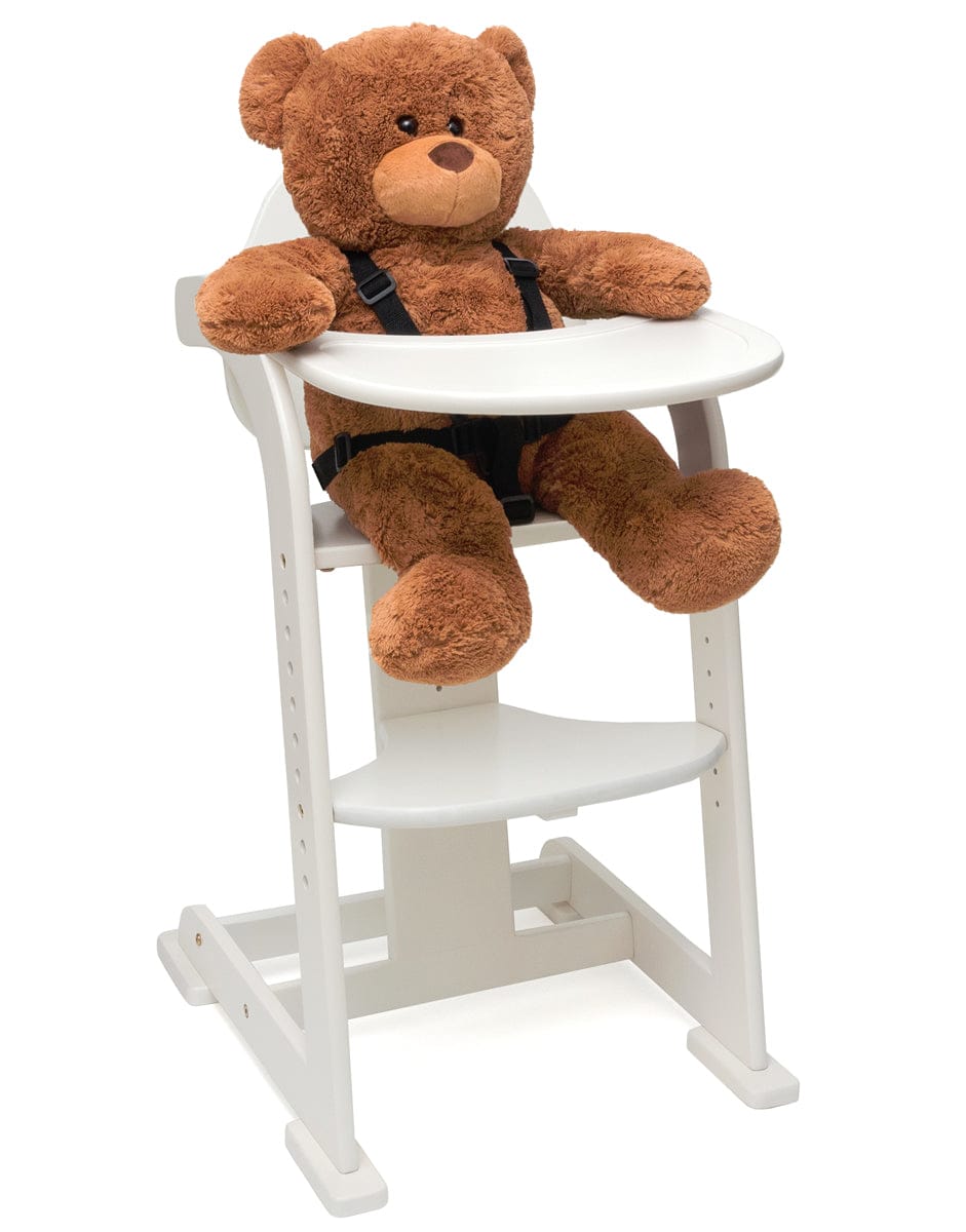 Lipper International Adjustable High Chair - White - 515W