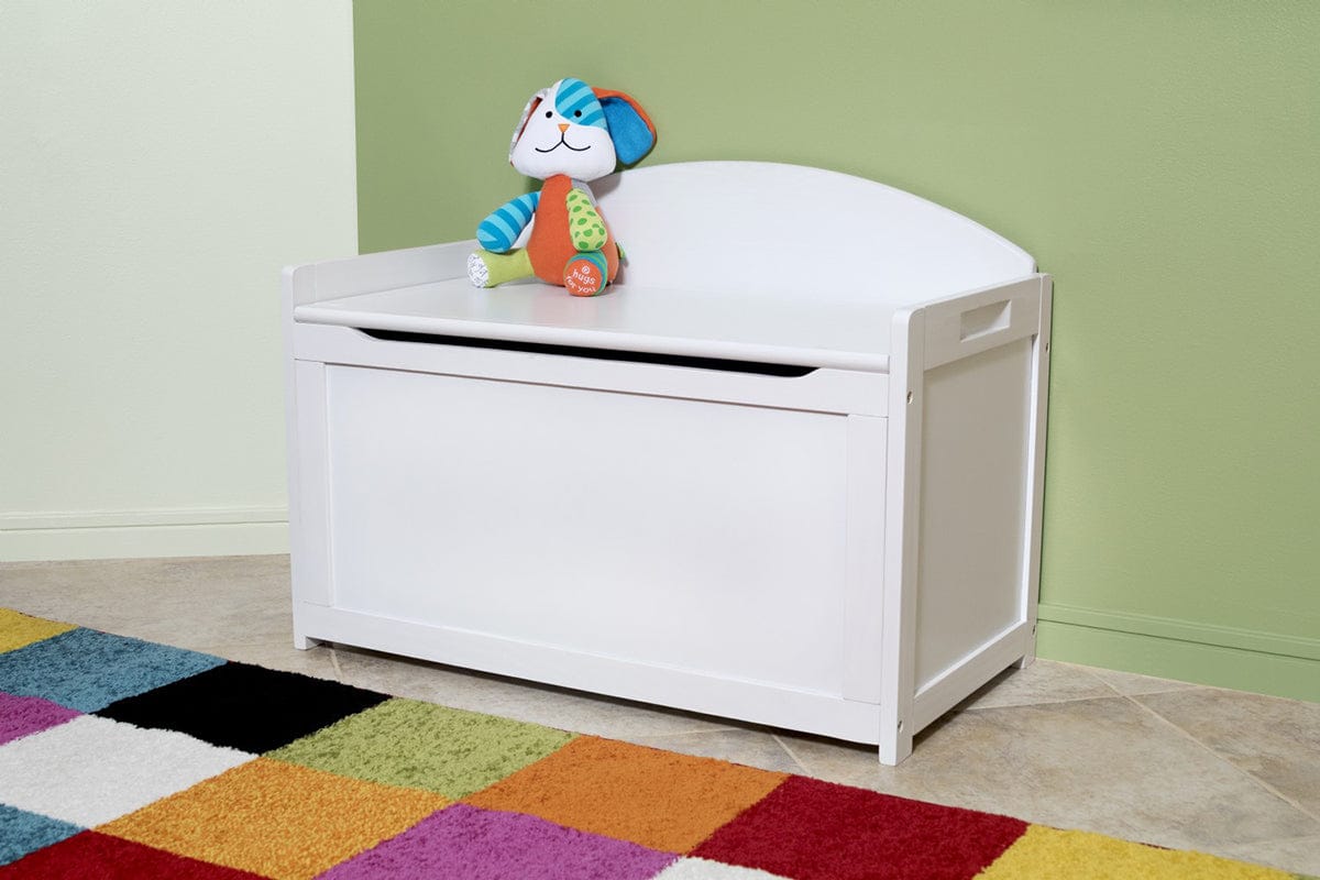 Lipper International Kids Toy Chest - White - 598W